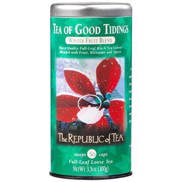 The Republic Of Tea, Tea Of Good Tidings, Full Leaf 3.5 Oz