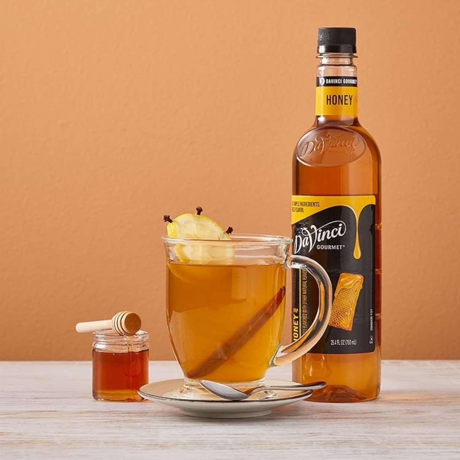 Davinci Gourmet Honey Syrup, 25.4 Fluid Ounce (Pack Of 1)