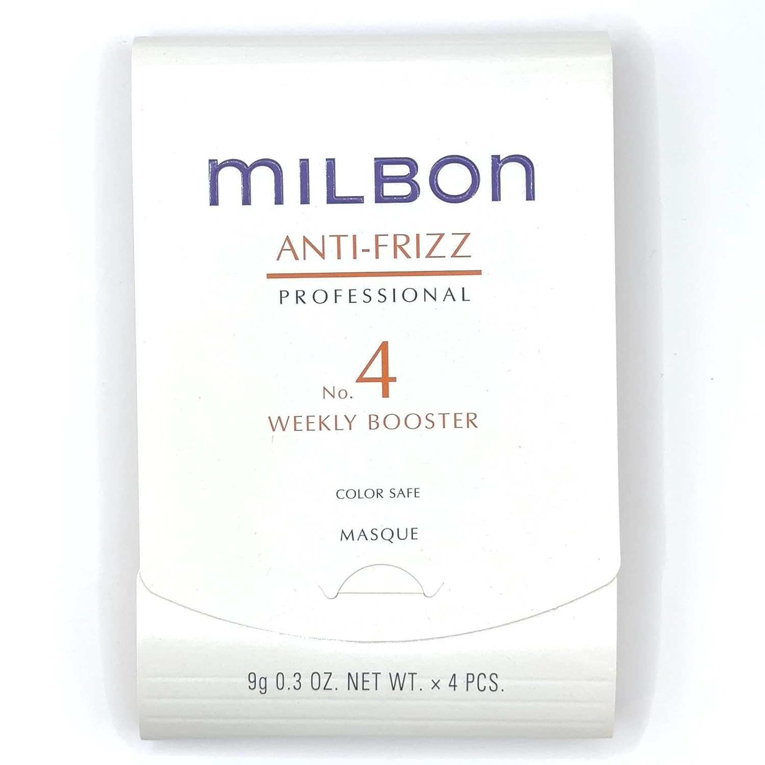 No.4 Weekly Booster Anti-Frizz Treatment 4 Count, 0.3Oz Each