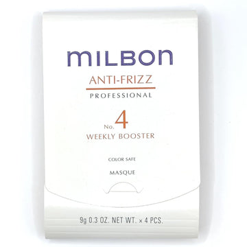 No.4 Weekly Booster Anti-Frizz Treatment 4 Count, 0.3Oz Each