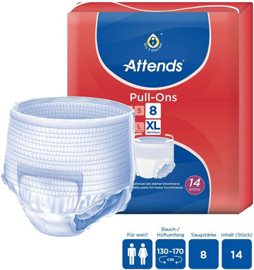 Attends Pullovers 8 Pack Of 14 Briefs Size Xl
