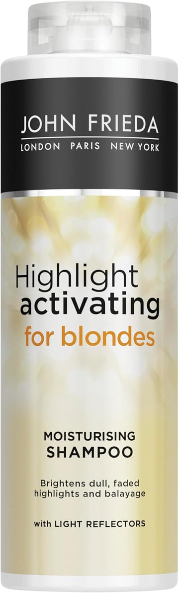 John Frieda Sheer Blonde Highlight Activating Moisturising Shampoo for Blonde Hair 500 ml : Amazon.co.uk: Beauty