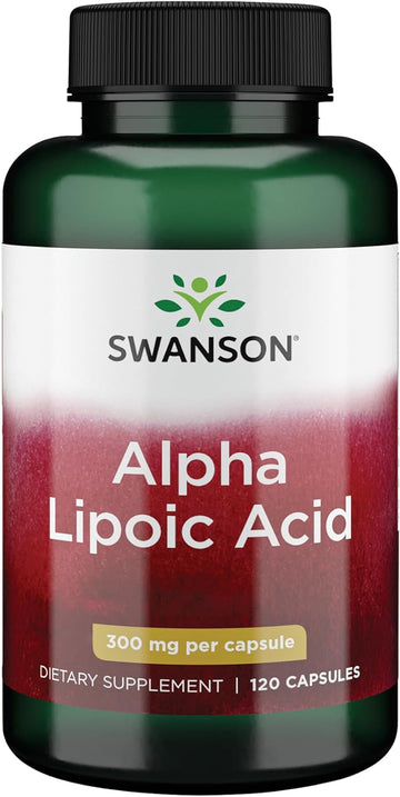 Swanson Ultra Alpha Lipoic Acid Health Supplement 300 mg 120 Capsules