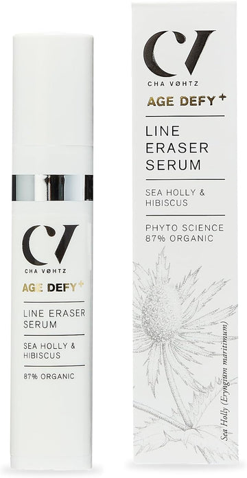 Green People Age Defy+ Line Eraser Serum - Serum For Fine Lines - Paraben & Alcohol Free - Vegan, 10Ml