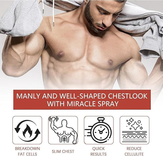 Men’s Herbal Chest & Abdomen Patches | Refreshing Body Firming Stickers for Skin Tightening & Soothing Care