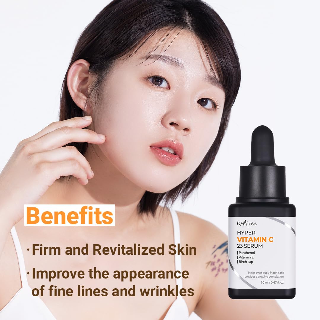 ISNTREE Hyper Vitamin C 23 Serum 20ml | Vitamin E | Panthenol | Even Skin Tone : Beauty & Personal Care