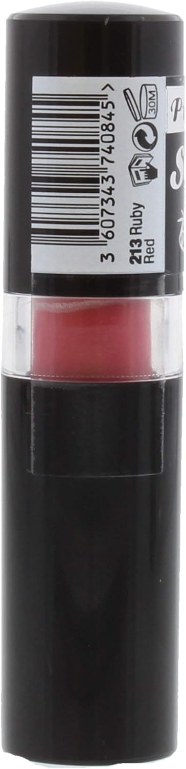 Miss Sporty Precious Shine Perfect Colour Lipstick-213 Ruby Red, 10 G