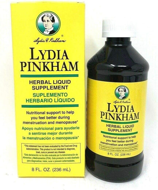 Lydia Pinkham Herbal Compounding Liquid 8 oz. (2 Pack)