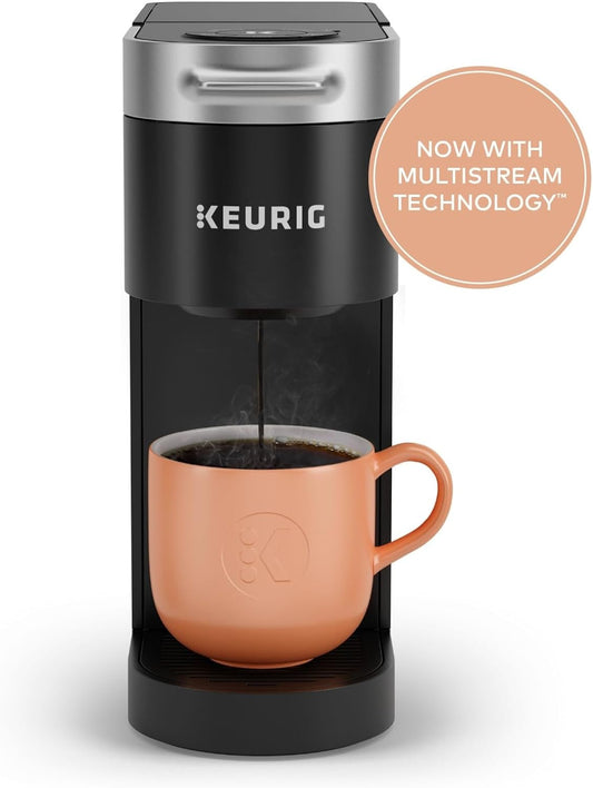 Keurig K- Slim Single Serve K-Cup Pod Coffee Maker, Multistream Technology, Black