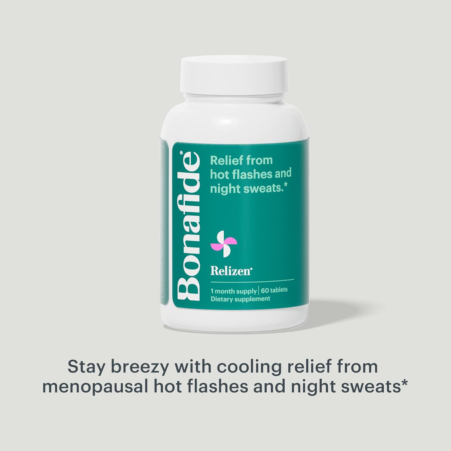 Bonafide Bundle – Relizen, Relief from Hot Flashes and Night Sweats During Menopause* and Revaree Vaginal Moisturizer – 1 Month Supply : Health & Household