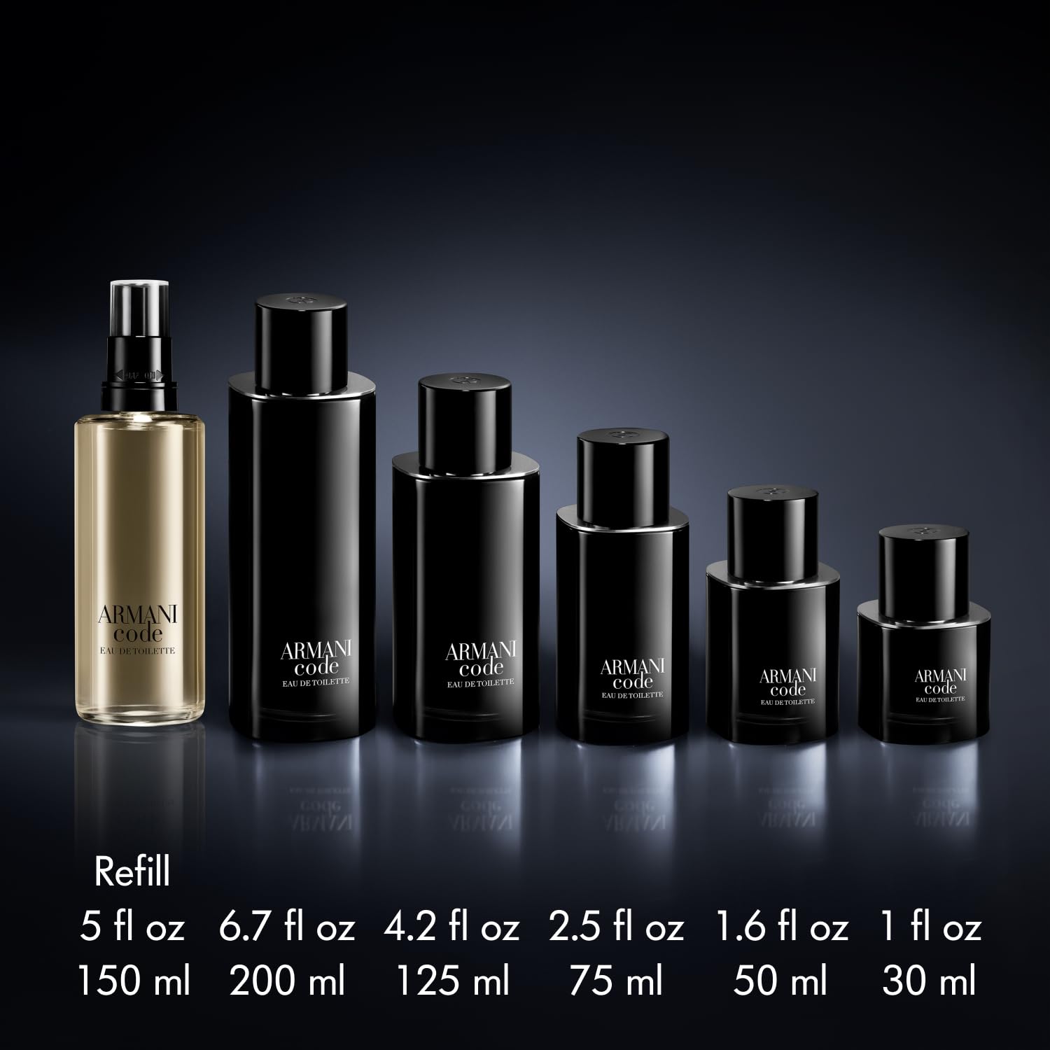 Armani Beauty - Code - Eau De Toilette - Cologne For Men - Ambery Woody Fragrance - Citrus, Lavandin, Tonka Bean Notes - 1 Fl Oz : Beauty & Personal Care