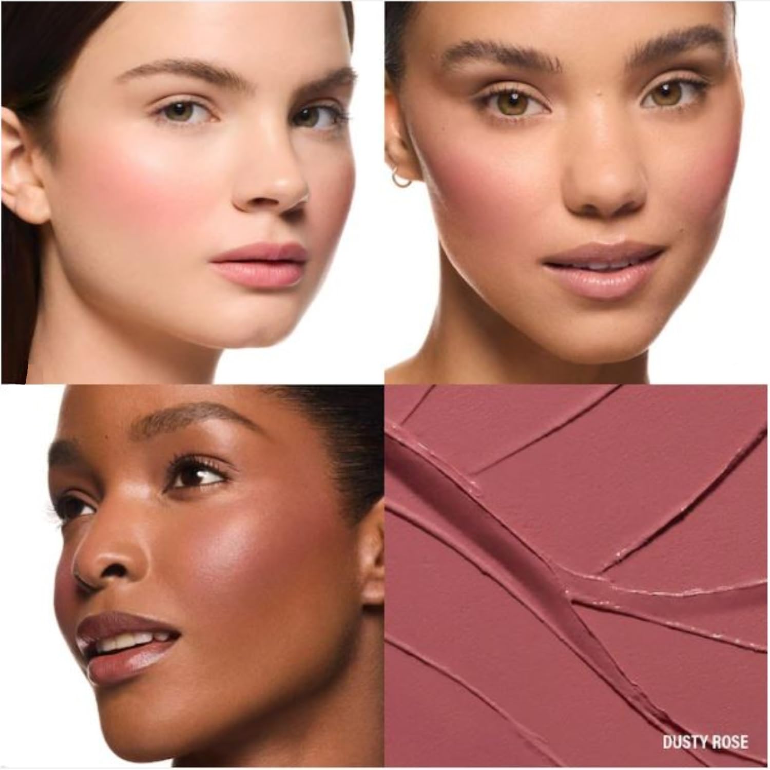 Makeup By Mario Soft Pop Blush Stick - Dusty Rose (Neutral Rosy Mauve) - 0.37 Oz / 10.5 G : Beauty & Personal Care