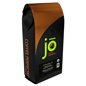 Colombia Jo: 2 Lb Organic Coffee, Whole Bean, Medium Roast, 100% Usda Organic, Fair Trade Certified, Kosher Certified, Gmo Free, Gluten Free, Arabica Colombian Gourmet Specialty Coffee
