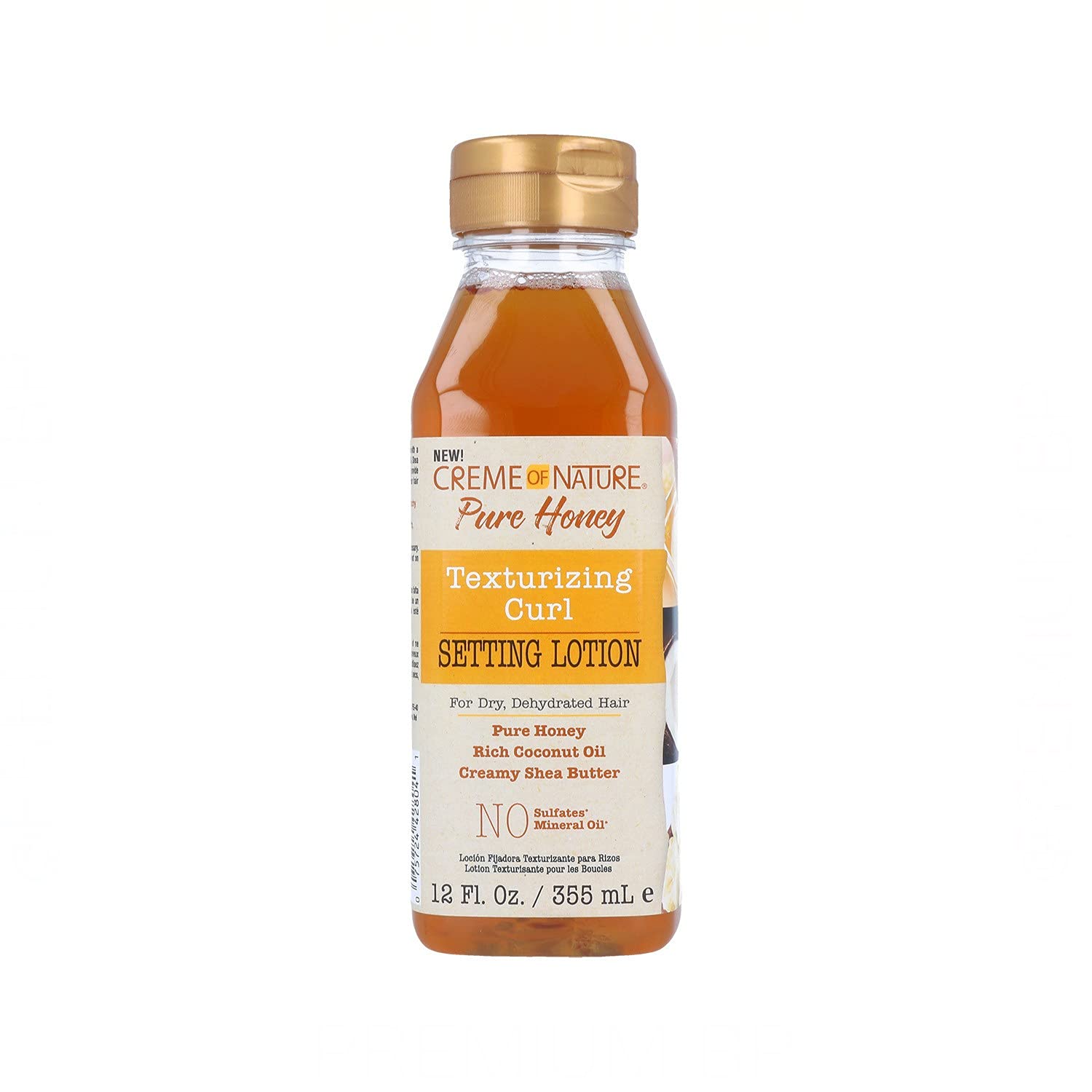 Creme Of Nature Pure Honey Setting Lotion 12 Ounce (355Ml)