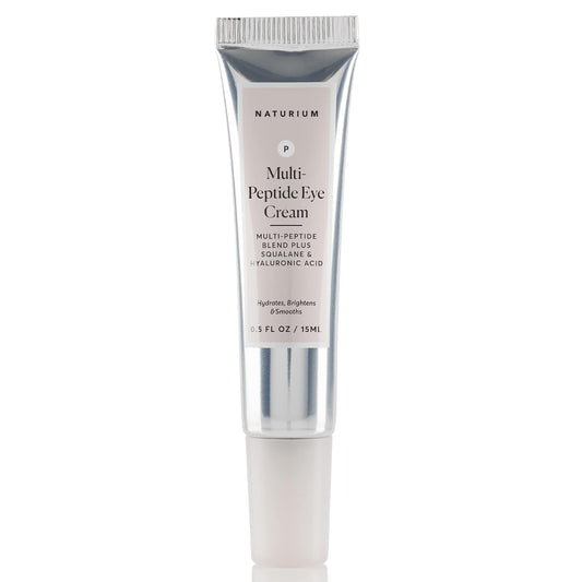 Naturium Multi-Peptide Duo, Eye Cream & Moisturizer, Firming & Smoothing Skincare Treatment