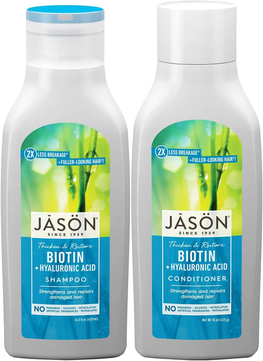 Jason Natural Biotin Shampoo & Conditioner