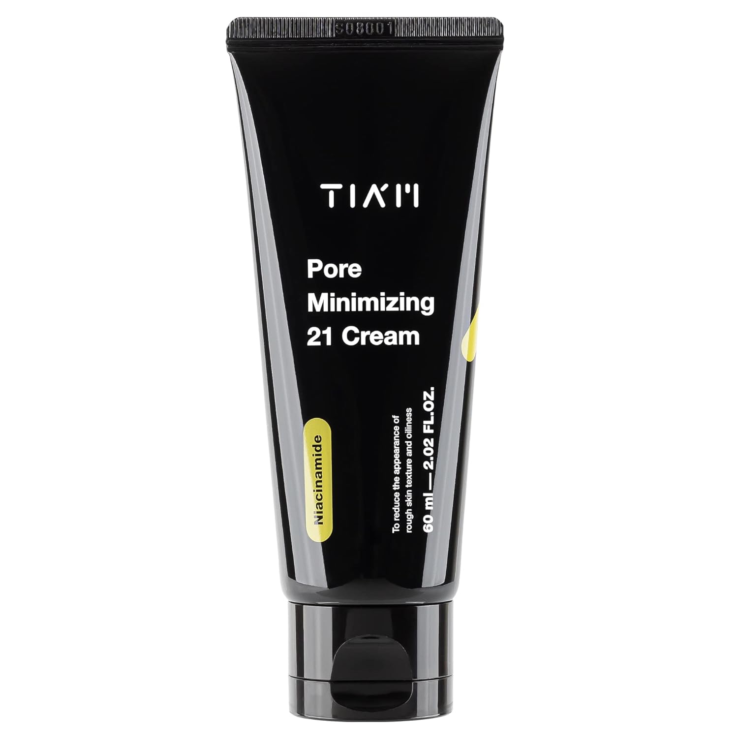 Tiam Pore Minimizing 21 Cream, Niacinamide 5%, Natural Bha 2.1%, Pore Tightening Facial Moisturizer For Combination And Oily Skin, Minimizes Large Pores, 2.02 Fl Oz