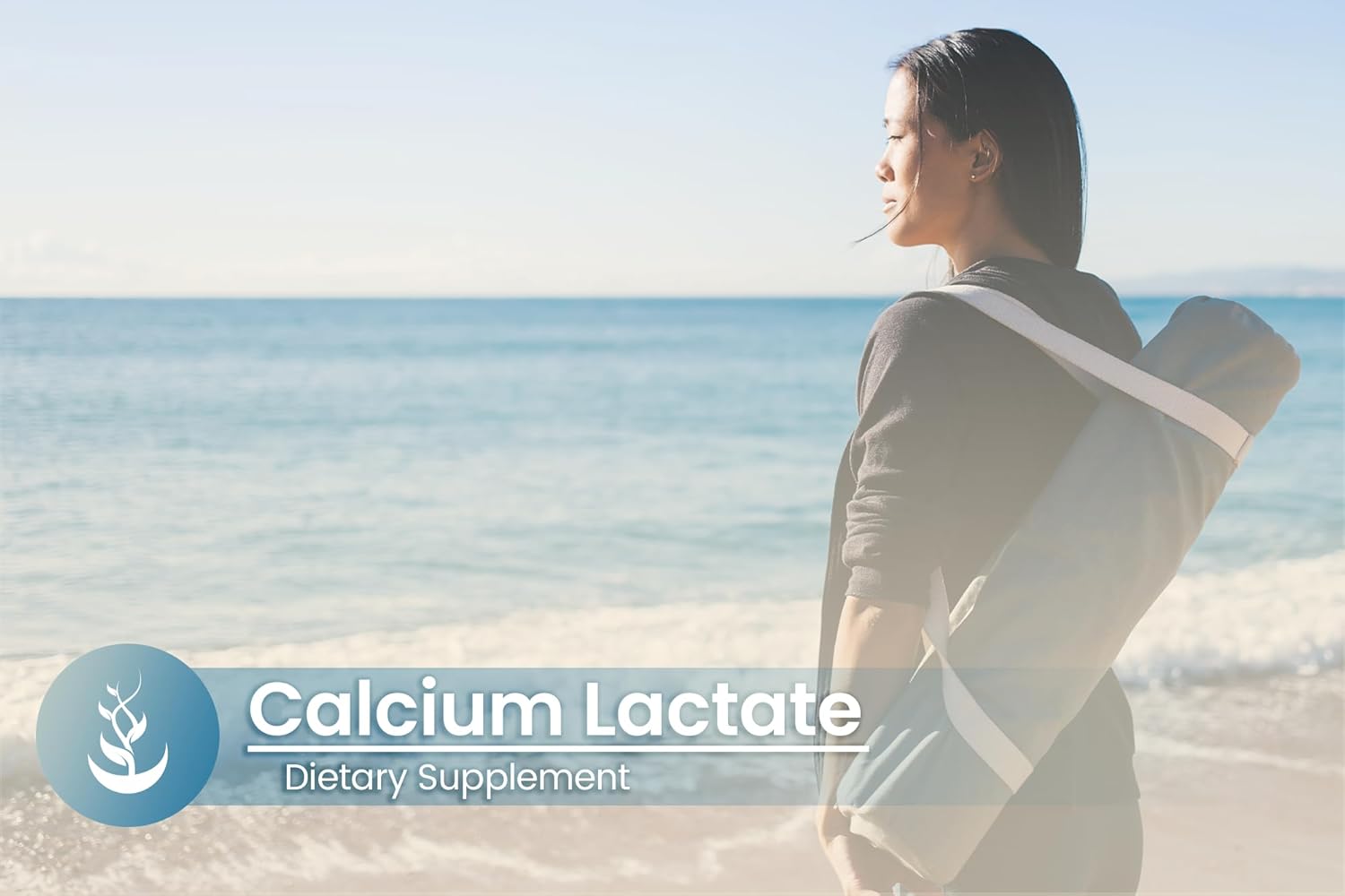 Pure Original Ingredients Calcium Lactate, (100 Capsules) Always Pure, No Additives Or Fillers, Lab Verified : Health & Household