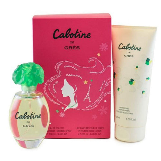 Parfums Gres Cabotine De Gres By Parfums Gres For Women. Gift Set ( Eau De Toilette Spray 3.4-Ounces + Perfumed Body Lotion 6.76-Ounces ) : Fragrance Sets : Beauty & Personal Care