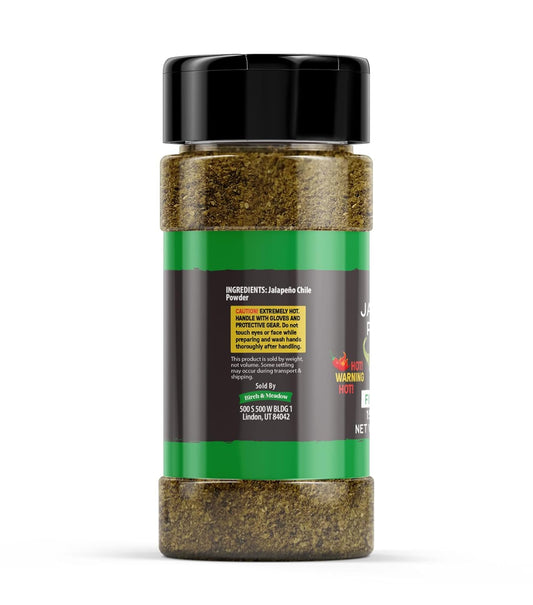 Birch & Meadow Jalapeno Chile Powder, 4 Oz, Hot & Flavorful, Tex-Mex Cooking