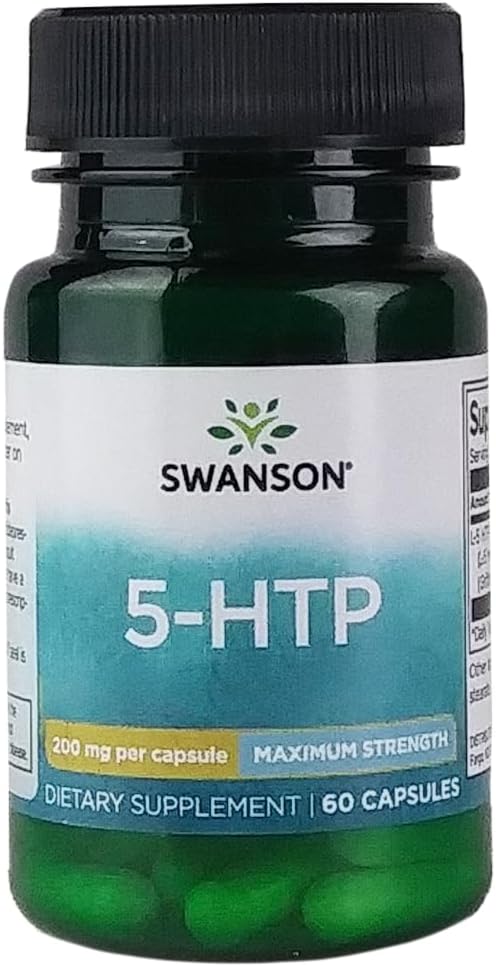 Swanson Ultra Amino Acid Maximum Strength 5-Htp 200 Milligrams 60 Veg Capsules