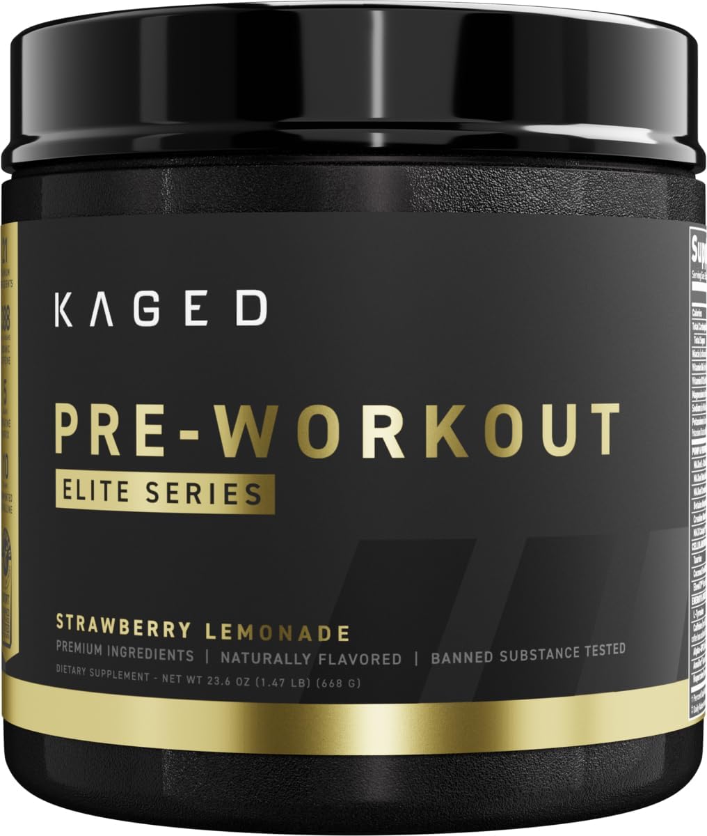 Kaged Pre Workout Powder Pre-Workout Elite | High Stimulant for Energy