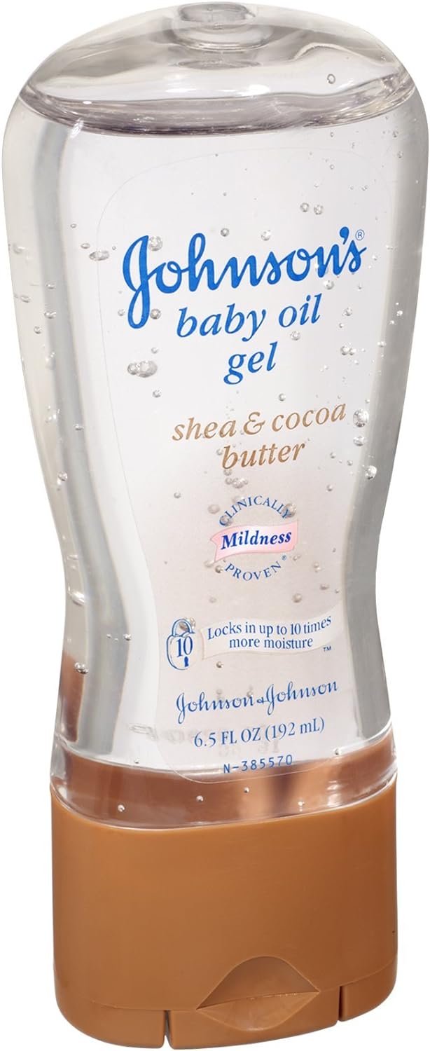 Johnson's Baby Oil Gel 6.5oz (Pack of 12) : Baby