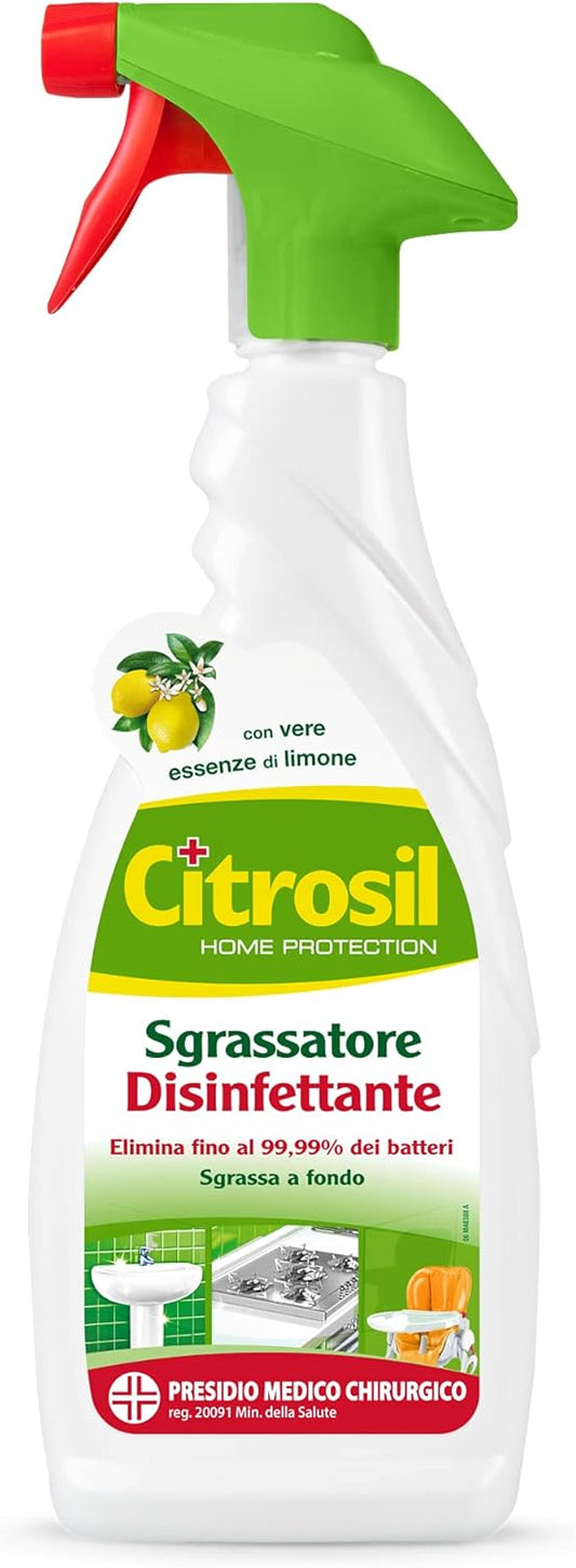 Citrosil - Disinfectant Degreaser - 650 Ml X 12 Pieces - 7800 Ml