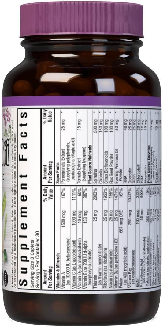Bluebonnet Nutrition, Formula Super Earth Multinutrient, 90 Capsules