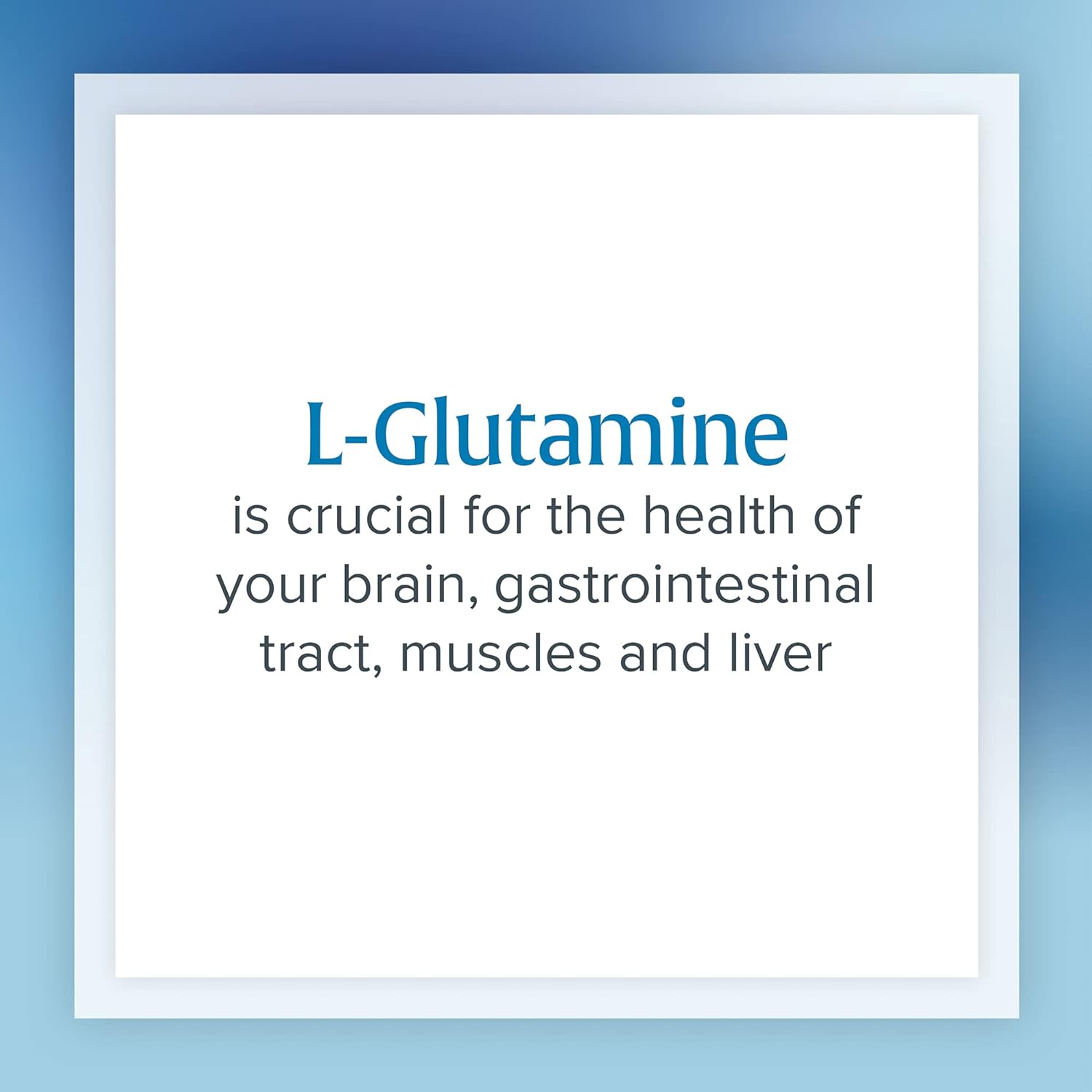 Natural Factors, Micronized L-Glutamine 1000 mg, Supports Muscles and Immune Function, 180 Capsules : Health & Household