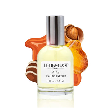 Herb & Root Chocomusk Perfum: Clean, Hypoallergenic Womens Fragrance With Cocoa, And Amber, Vegan, Long-Lasting Perfume For Women, Body Spray And Hair Perfume (Dulce Eau De Parfum)