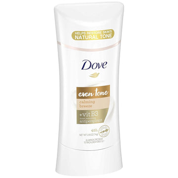 Dove Even Tone Antiperspirant Deodorant Stick Peach Blossom & Rice Milk 2.6 Oz