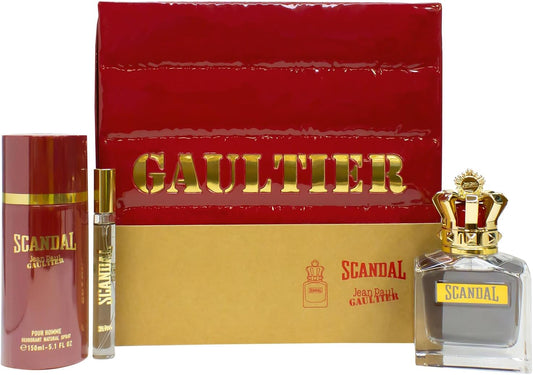 Jean Paul Gaultier Christmas 2022 Scandal Pour Homme Eau De Toilette Spray 100Ml Gift Set, Pack Of 1