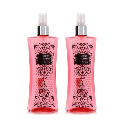 Parfums De Coeur Sexiest Fantasies Crazy For You Body Mist 8 Oz (2) : Beauty & Personal Care