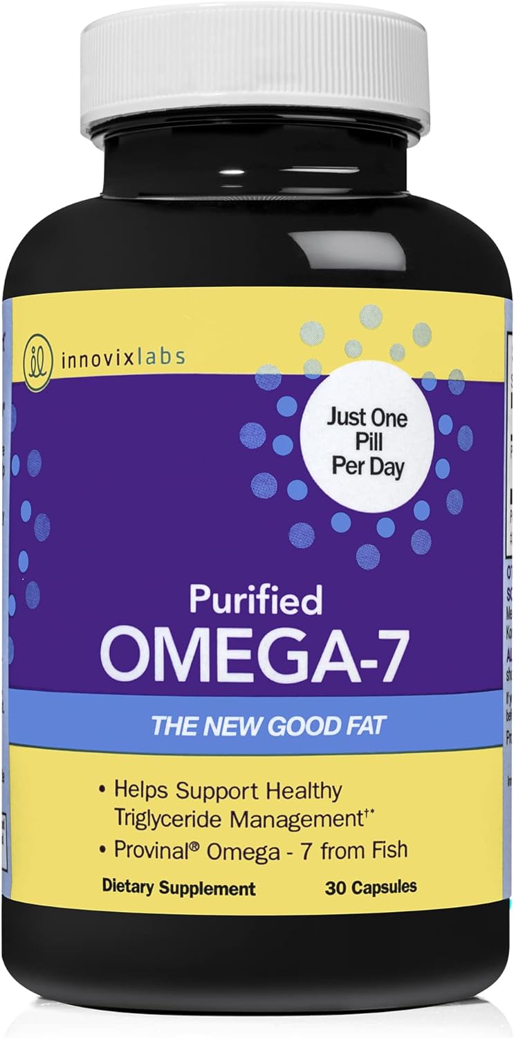 InnovixLabs Purified Omega 7 Supplement - 210mg Omega-7 Palmitoleic Ac