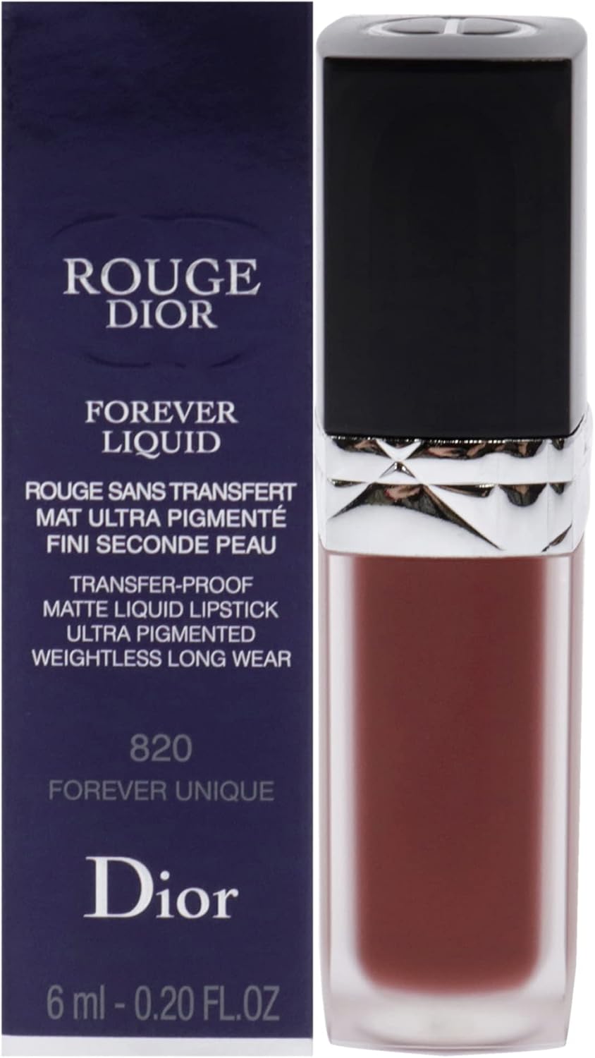 Christian Dior Rouge Dior Forever Liquid Matte - 820 Forever Unique For Women 0.2 Oz Lipstick
