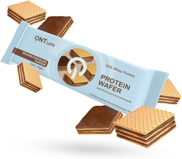 Qnt Protein Wafer Bar Chocolate 12 X 35 G