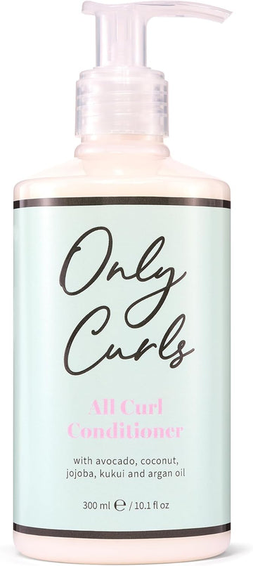 Only Curls All Curl Conditioner, 300Ml, Curly Hair Care Conditioner, Silicone-Free, Gentle Formula, Hydrating, Gentle & Detangling, Soft, Defined, Frizz-Free Curls, For All Curly Hair Types