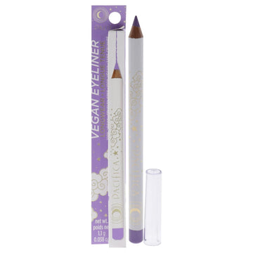 Pacifica Beauty, Longwear Pastel Purple Eyeliner Pencil, Lilac, Pigmented Vibrant Color, Vitamin E + Coconut Oil, No-Skip Formula, Graphic Liner, Vegan & Cruelty Free, 0.038 Oz