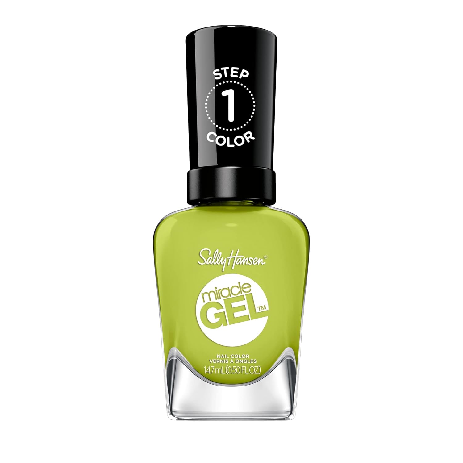 Sally Hansen Miracle Gel™, Cactus Makes Perfect, Long Lasting, Gel-Like Formula, No Uv Lamp Needed, Green Nail Polish