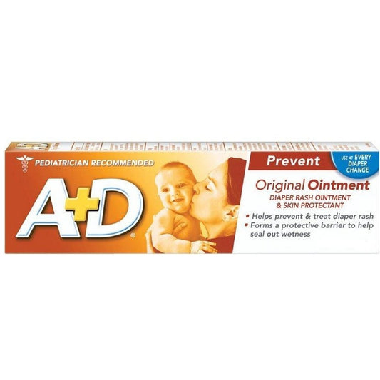 A+D Diaper Rash Ointment & Skin Protectant, Original 4 oz (Pack of 11) : Baby