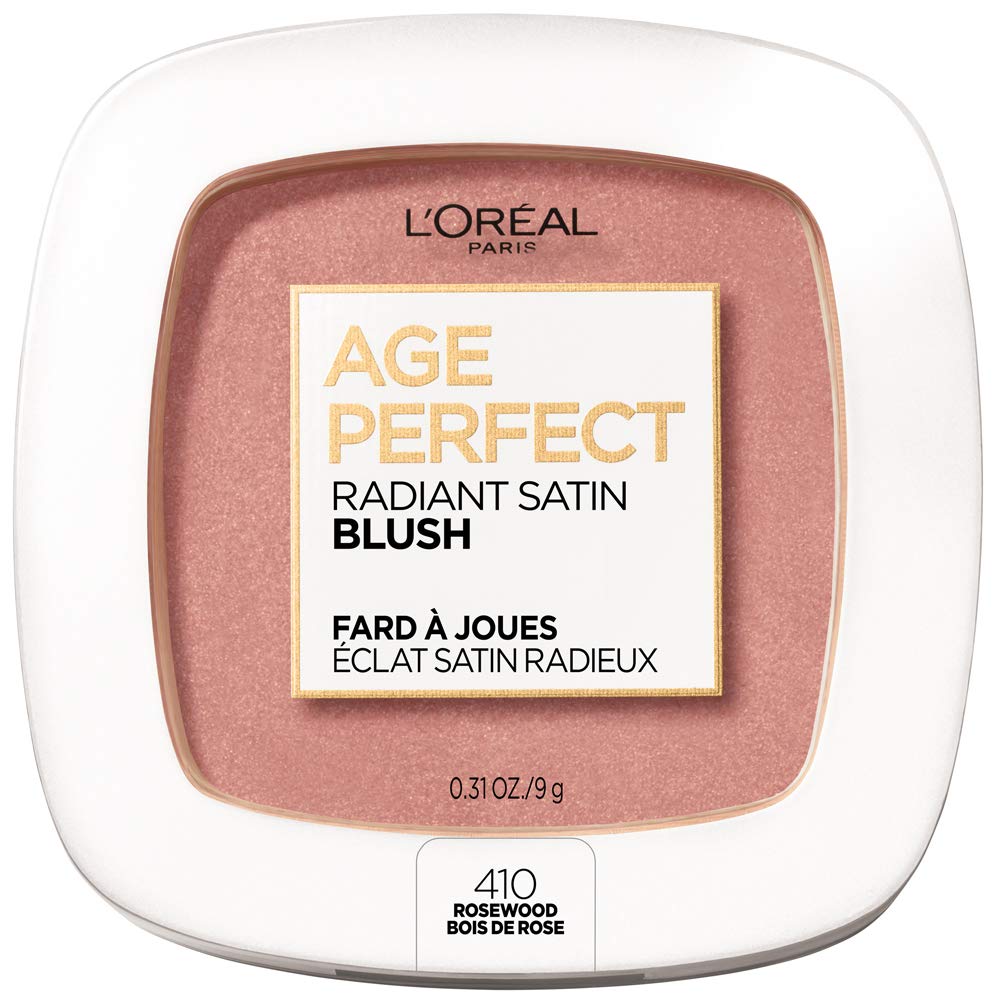 L'Oreal Paris Age Perfect Radiant Satin Blush With Camellia Oil, Rosewood