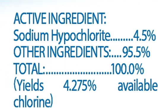 Clorox Splash-Less Bleach1, Disinfecting Bleach Kills 99.9% of Bacteria and Viruses, Regular 40 Fluid Ounce Bottle - Pack of 2 (Package May Vary)