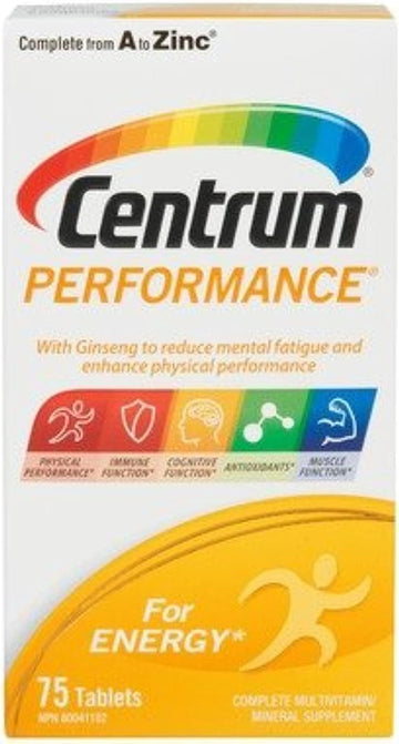 Centrum Performance Multivitamin, 75 Tablets