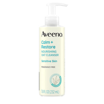 Aveeno Calm + Restore Nourishing Oat Cleanser 7.8Oz