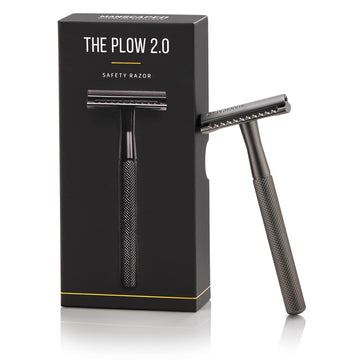 Manscaped® The Plow® 2.0 Premium Single Blade Double-Edged Safety Face Razor For Men