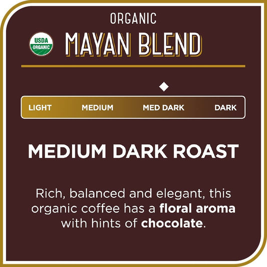 Don Francisco's Organic Mayan Coffee, Ground Bag