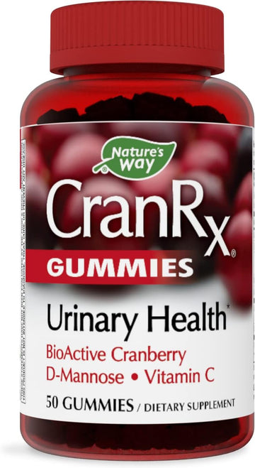 Nature'S Way Cranrx Cranberry Gummies, Urinary Health*, 50 Count