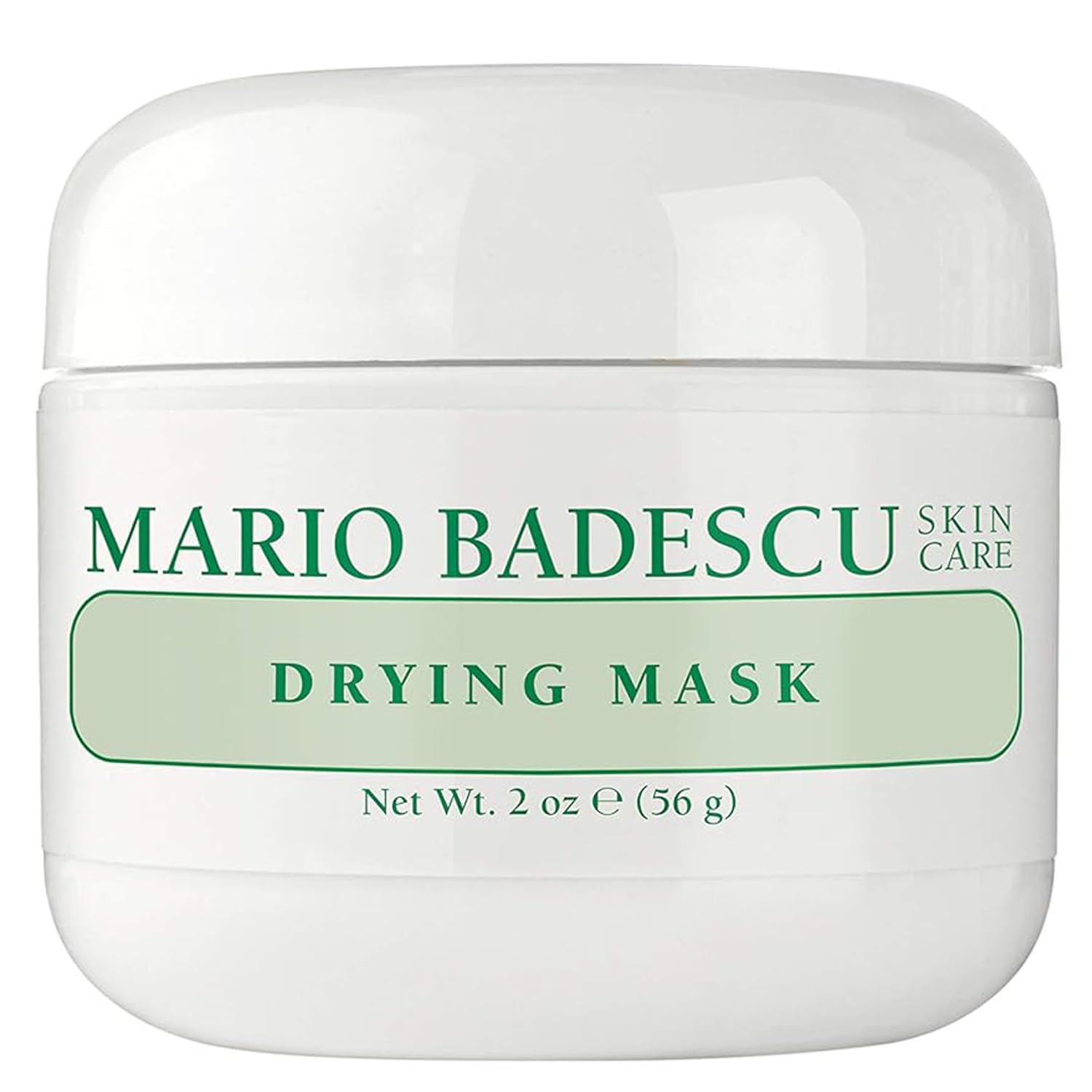 Mario Badescu Drying Mask For All Skin Types - Clarifying Mask That Eliminates Oil - Formulated With Sulfur & Zinc Oxide, 2 Ounce (Pack Of 1)