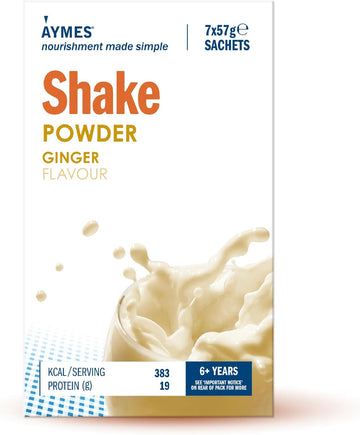 Aymes - High Protein Nutritional Powder Shakes - Strawberry - 42 Servings - Milkshake-Style Drink Mix - Gluten Free, Vegetarian, Halal & Kosher Suitable - For Ages 3+ And Adults